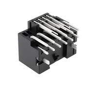 Create idea 16pin Angled PCIE Power Replacement Connector PCI-E 5.0 12V Compatible with RTX 3000 4000 Black