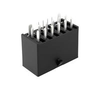 Create idea 16pin Right Angle PCIE Power Replacement Connector PCI-E 5.0 12V Compatible with RTX 3000 4000 Black