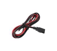 Create idea 1pc 3 Pin 2 Wire Fused Power Cord Plug Radio Fused Power Cable Replacement CB Power Plug Fused Power Cord 16AWG for CB Radio(1.5M)