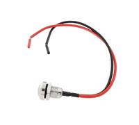 Create idea 1PC Guitar Momentary Push Button Switch 8mm Mounting Diameter for Replace Mini Tone Pot In Guitar Stainless Steel Guitar Switch