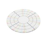 Create idea 1PC Pottery Circle Divider Acrylic Small Pottery Tools Disc Diameter 9cm Pottery Measuring Tool Clay Equal Dividing Template Clay Gadget Even Numbers