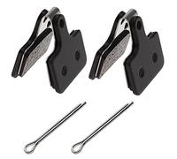 Create idea 2 Pairs Resin Semi Metallic Bike Disc Brake Pads 4mm Thickness Compatible With Ultegra R8020 BR R8070 K02 K03 K04 BR-RS805