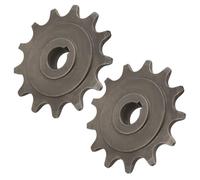 Create idea 2 Pcs 13 Tooth Sprocket Bicycle Chain Gear Replacement Part Pinion Sprocket Electric Scooter Motor 13 Tooth 11mm ID Sprocket for 1016Z2 Z3 1018 Geared Motors