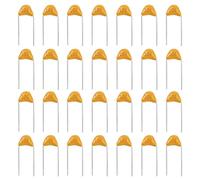 Create idea 200Pcs 50V 100nF Ceramic Capacitor Multilayer Monolithic Ceramic Capacitor Electronic Accessories for Computer Telephone Electronic Product Yellow