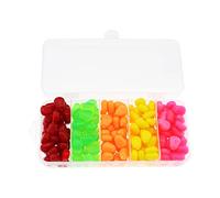 Create idea 200Pcs Simulation Fake Soft Baits Corn Carp Bait with Nice Scent Simulation Carp Fishing Lures 5 Colors Artificial Fake Corn Fishing Lure for Freshwater Saltwater