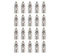 Create idea 20PCS 1.3mm Hole Diameter Pushrod Servo Connector Linkage Stoppers Adjusters Fit for 1.0-1.3mm Steel Wire for RC Model Car Airplane Helicopter