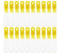 Create idea 20pcs 18mm Silicone Float Waggler Adaptors Suitable for Float Feet 1.0-1.5mm for Carp Fishing Coarse Fishing