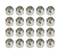 Create idea 20pcs Eccentric Spacers 5MM M5 Bore Carbon Steel Nickel Plated Fit for V-groove Wheel Aluminium Extrusion 3D Printer Repra CNC