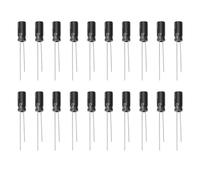 Create idea 20Pcs Electrolytic Capacitor Bipolar-Kondensator Radial Lead Electrolytic Capacitor Electrical Radial Capacitors 47uF 16V 105 C Capacitadores