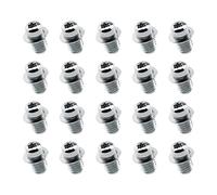 Create idea 20PCS HDD Hard Disk Drive Screws M3 Compatible with MACBOOK PRO A1278 A1286 A1297 A1342 Steel Repair Replacement Notebook Laptop PC Computer SSD Mount Screw