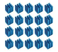 Create idea 20Pcs Stepper Motor Heat Sink, with Conductive Adhesive 3D Printer Chip Cooling Radiator for TMC2130 TMC2100 A4988 DRV8825 TMC2208 (Blue 9x9x12mm)