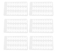 Create idea 20pcs V Shape Bait Stopper Fishing Bobber Stoppers Fishing Accessories For Pellets Meat Corn Hair Rig Fishing Tackle Universal Hook Stopper 85x53mm
