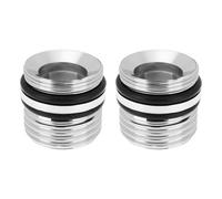 Create idea 2pcs 20mm to 1/2"(20mm) Hose Connector Outlet Nipple For Bath Mixer Tap Thermostatic Mixer