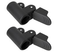Create idea 2pcs 22-25mm Awning Tent Pole Adjuster Clamp Grip for Caravan Motorhome Gray