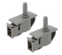 Create idea 2Pcs 2Pin Refrigerator Door Light Push Button Switch for Most Refrigerator
