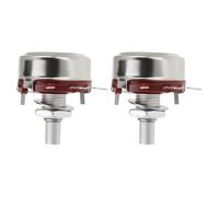 Create idea 2pcs 2W/500k? Adjustable Drag Single-Turn Wire Wound Potentiometer, Shaft Diameter 6mm WTH118