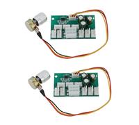 Create idea 2Pcs 4-Pin 8-Way Fan Speed Controller 60x35x16mm 12V for Computer