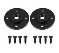 Create idea 2pcs 40x8mm 3/8-16Inch Thread Aluminum Alloy Microphone Stand Mount Adapter