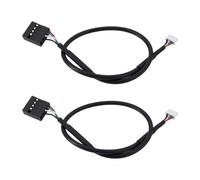 Create idea 2pcs 4pin to 9pin USB Bluetooth Cable Compatible with ASUS PCIe Desktop Card