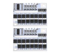 Create idea 2Pcs 4S BMS 100A 3.7V Li-ion Battery Balance Circuit Board Battery Charging Board Module Battery Protection Board Li-Polymer Balance Charging Module