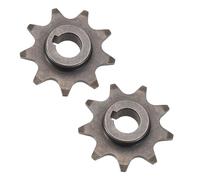Create idea 2pcs 9 Tooth Sprocket Bicycle Chain Gear Pinion Sprocket Electric Scooter Motor Sprocket Motor Synchronous Sprocket for 1016Z2 Z3 Geared Motors