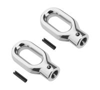 Create idea 2PCS Awning Ring Hook Awning Lift Machine Ring Crank Hook Worm Gear Heavy Duty 62x31.4x10mm Thread M10