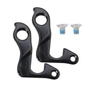 Create idea 2Pcs Bike Tail Hook CC177 Aluminum Alloy Derailleur Gear Mech Hanger Rear Derailleur Hanger Rear Wheel Mechanical Shift Hook Compatible with ORBEA Bikes, Black