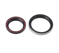 Create idea 2PCS Bike Tapered Headset Bearings Kit Upper Bearing MH-P08F 45°+ Lower Bearing ACB518K 36°×45° Compatible with FSA NO.42 ORBIT C-40 1-1/8" to 1.5" IS42 / IS52