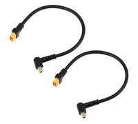 Create idea 2Pcs DC 7909 Male to XT60 Male Power Cable Right Angle Adapter Cord 16AWG, 30cm for Portable Power Stations