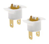 Create idea 2Pcs H1 Halogen Headlight Socket Holder 33116SD4961 Compatible with Honda CR-V/Prelude Compatible with Acura RL/TSX Car Accessories