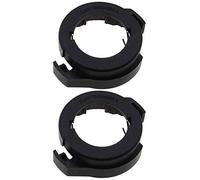 Create idea 2PCS HID H7 LED Bulb Base Adapter Holder Headlight Bulb Socket Retainer Clips Black Compatible with Magotan Espace MK3