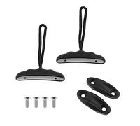 Create idea 2Pcs Kayak Canoe Carry Handles Pull T-Handle Kit with Pad Eyes and Screws Replacement Installation