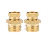 Create idea 2pcs PT1/4" Male Thread Air Compressor Drain Valve 12.5mm Thread Brass