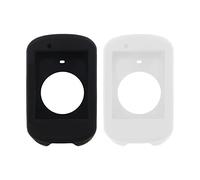 Create idea 2PCS Silicone Case Compatible with Garmin Edge 530 Bike GPS Anti-drop Protective Cover Skin Cycling GPS Replacement Accessories Black & White