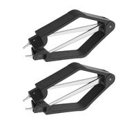 Create idea 2PCS Stainless Steel IC Extractor IC Chip Puller Chip Extraction Tool PLCC Extractor Removal Puller Tool Chip Spring Assisted U Shaped Chip Puller