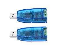 Create idea 2Pcs USB 2.0 to RS485 Serial Port Male Converter Replacement Compatible with Windows 7 8 10 XP Compatible with Mac USB 2.0 to RS485 Adapter
