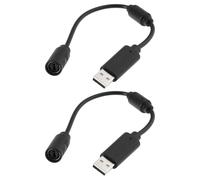 Create idea 2Pcs USB Cable Plug Breakaway Cord Compatible with Logitech G920 G923 G27 G29 Steering Wheel, Compatible with Xbox One/360