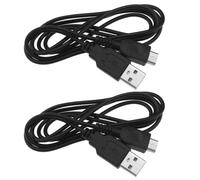 Create idea 2Pcs USB Power Charger Cable Cord Compatible with Nintendo Gameboy Micro GBM USB Charging Cable Lead Accessories Power Charger Cord Lead Wire 1.2m