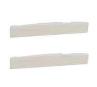 Create idea 2pcs White Guitar String Beef Bone Pillow Compensated Saddle Bone Bridge for Classical Folk Guitar Acoustic Guitar 76x3x13mm
