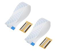 Create idea 2Set Flexible Flat Cables And Adapters 24 pin Compatible with Digital Cameras Digital Camcorders Laptops