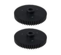 Create idea 2x Plastic 62T RC Motor Main Spur Gears OEM: FTX8327 Compatible with FTX Ultra-4 Zorro 1/10