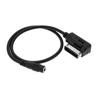 Create idea 3.5mm Female Cable Replacement Compatible with Mercedes-Benz 2008-2016 with MI Port MI to 3.5mm Female Music Interface Cable Adapter
