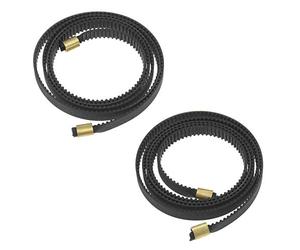 Create idea 3 Printer GT2-6mm Timing Belt Kit with Buckle, 2mm Pitch 6mm Width Rubber Compatible with Creality Ender-3 (X and Y Axis)