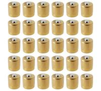 Create idea 30pcs 6mm Press Fit Button Copper Oiler for Old-Fashioned Machinery Lubrication
