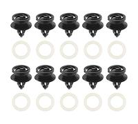 Create idea 30PCS Car Door Trim Panel Clips with Sealer 8E0868243 Compatible with A4 A3 B6 B7 11mm Hole Door Card Clips Trimming Fasteners Car Interior Clips