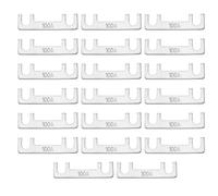 Create idea 30Pcs Flat Fuse Strip 100A Car Flat Fuse Strip Replacement Automotive Flat Fuse Blades Accessories for Car Electrical Device DC 32V