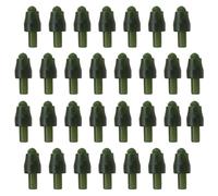 Create idea 30Pcs Quick Change Connector Replacement Method Feeder Connectors Quick Change Beads Fishing Accessories for Stillwater River Green