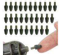 Create idea 30Pcs Quick Change Connector Replacement Method Feeder Connectors Quick Change Beads Fishing Accessories for Stillwater River Green