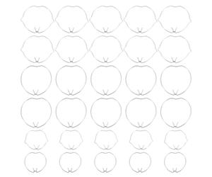 Create idea 30PCS Retaining Spring Rings Clasp for MR16 MR11 Diameter 35mm and 50mm LED Halogen Bulb Holders 2 Shapes 2 Sizes Bulb Fittings or Most Lamps