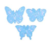 Create idea 3Pcs Holographic Butterfly Moulds Holographic Resin Moulds Epoxy Resin Casting Mould Accessories for DIY Making Pendants Jewelry Crafts Blue